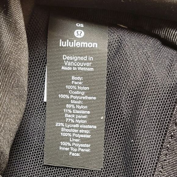 Lululemon More Miles Active Backpack 17L Laptop Hardback Sleek Clean Travel Corp - Picture 12 of 15